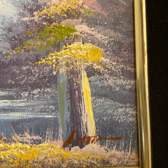 3 Vintage Signed Oil/ Acrylic on Canvas Paintings Various Artists & Sizes - Picture 16 of 16